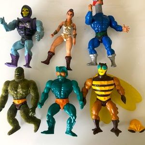 Motu vintage action figures